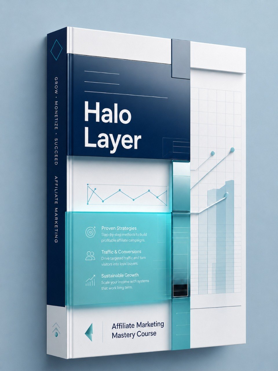 A dark blue technical infographic titled 'Halo layer' showing a pyramid labeled 'Structured Technical Finding' with radiating categories such as Observable Symptoms, Process Activity, Service Condition, Permission Structure, and Configuration Differences. A right-side panel lists investigation ladder steps, and a small inset explains separating signal from background activity.